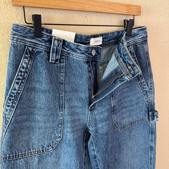 NEW JOE’S The Relaxed Carpenter Jeans Womens Size 29 Blue Denim Echelon Mid-Rise - Picture 7 of 16